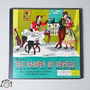 Rossini The Barber of Seville (1954) RCA Victor LM-6104 Red Seal 3xLP Box Set